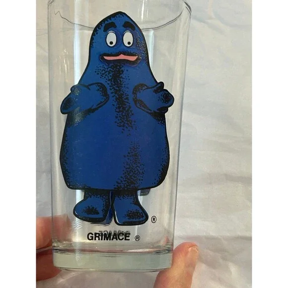 (6) Vintage McDonald’s Grimace Glasses - Picture 2 of 6